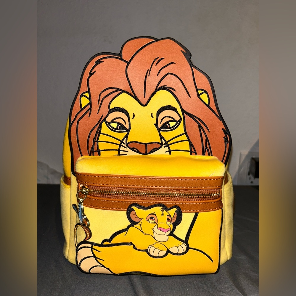 ❤️‍🔥FLASH SALE❤️‍🔥 Lion King Mufasa & Simba Loungefly Backpack